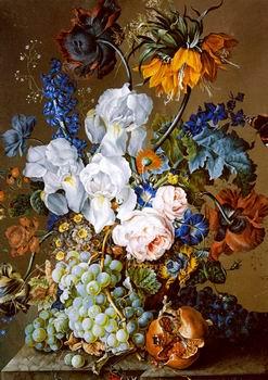 unknow artist Floral, beautiful classical still life of flowers.120 oil painting image